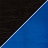 ткань черная+синяя