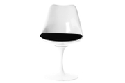 Стул Eero Saarinen Style Tulip Chair чёрная подушка