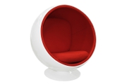 Кресло Eero Aarnio Style Ball Chair красная ткань