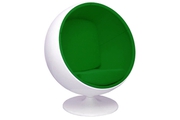 Кресло Eero Aarnio Style Ball Chair зеленая ткань