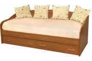 Кровать с 2-мя ящиками Софа-3