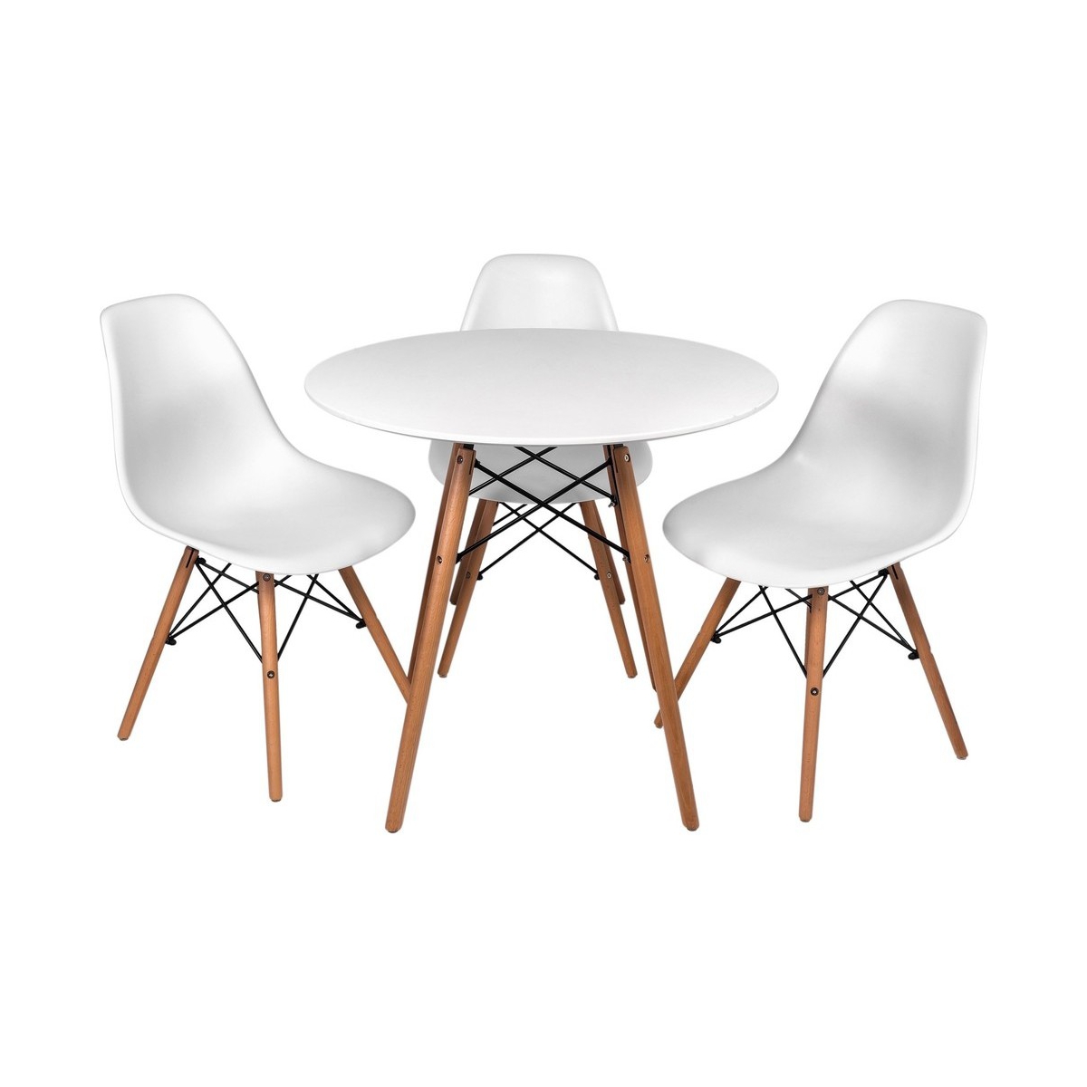 Комплект eames стол и стулья