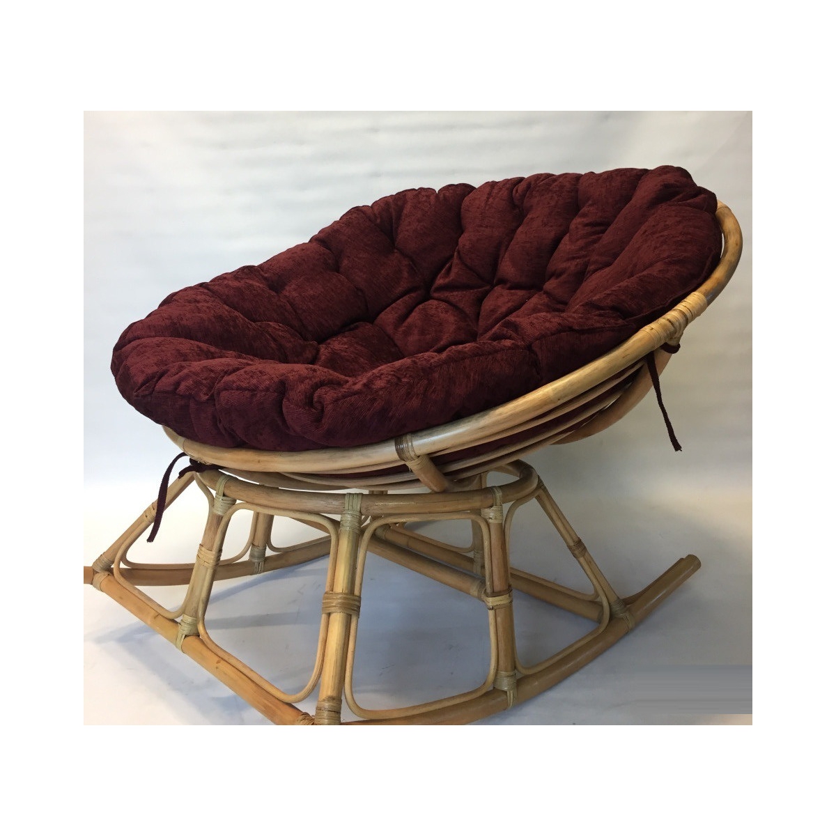 Кресло качалка papasan rocker chair