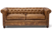 Трехместный диван 1175Т Chester (Честер) из натуральной кожи буйвола