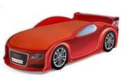 Кровать-машина Audi A4 красная (UNO)