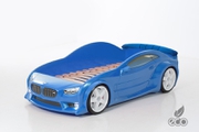 Детская кровать-машина BMW синяя EVO