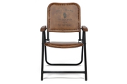 Складное кресло Secret De Maison «Такома» (Takoma) 2111 из натуральной кожи