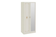 Шкаф для одежды с 1-ой глухой и 1-ой зеркальной дверьми Лючия СМ-235.07.05