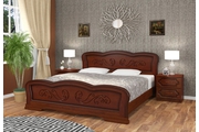 Кровать Карина-8 (массив сосны)