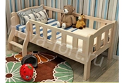 Детская кровать из массива Сказка (70х160 см) с лестницей