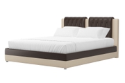 Мягкая кровать Камилла (экокожа)