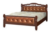 Кровать Карина-11 (массив сосны) орех