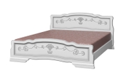 Кровать Карина-6 (белый жемчуг)