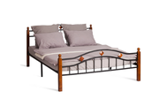 Кровать металлическая AT-126 queen size