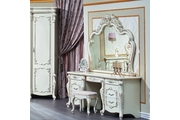 Туалетный стол с зеркалом и пуфом Венеция Style