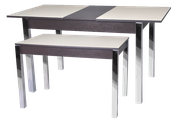 Обеденный стол Гала-17 (хром)
